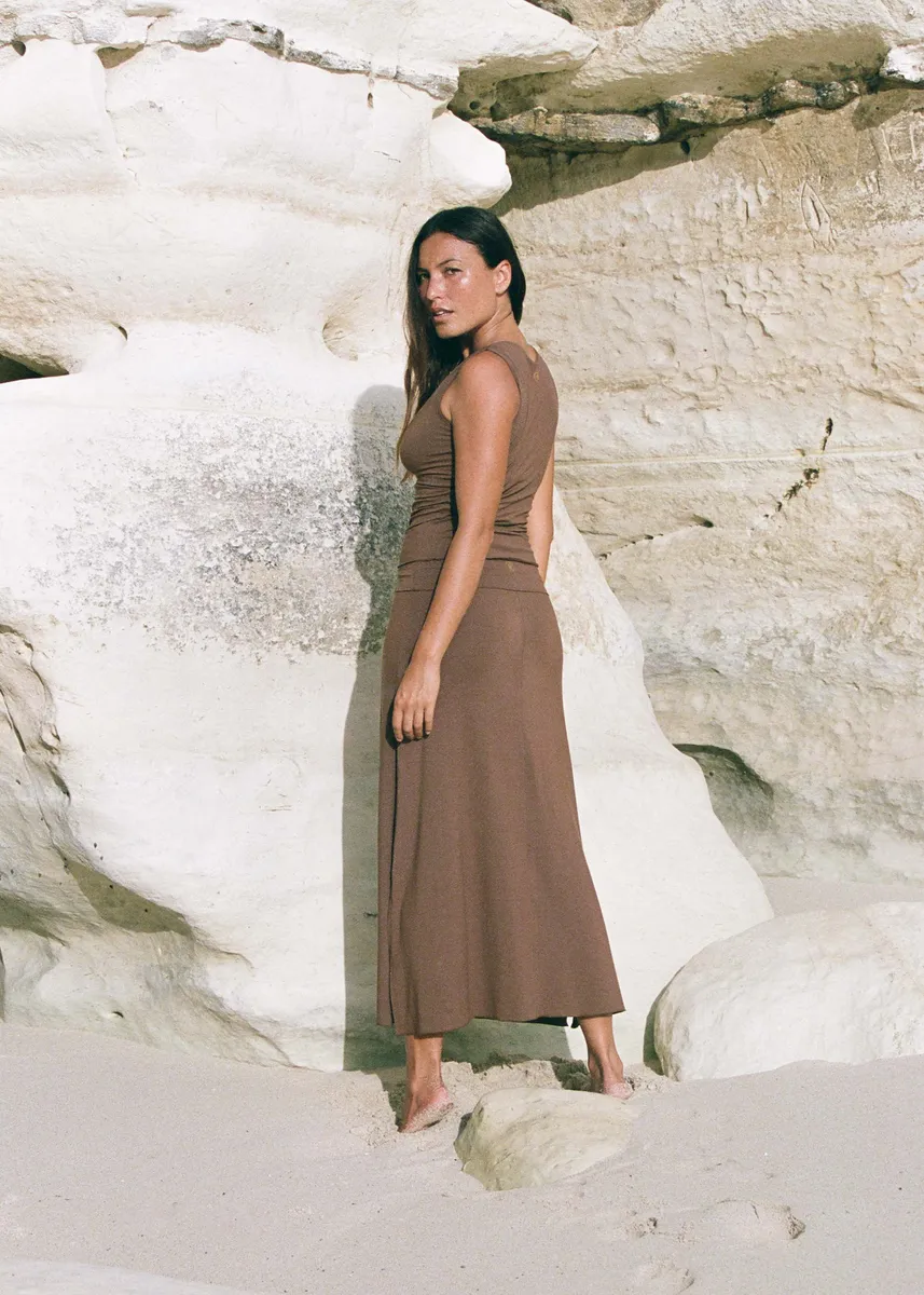 Agni Skirt Chocolate 5