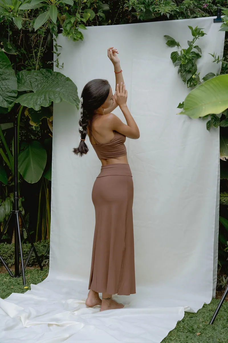 Agni Skirt Chocolate 6