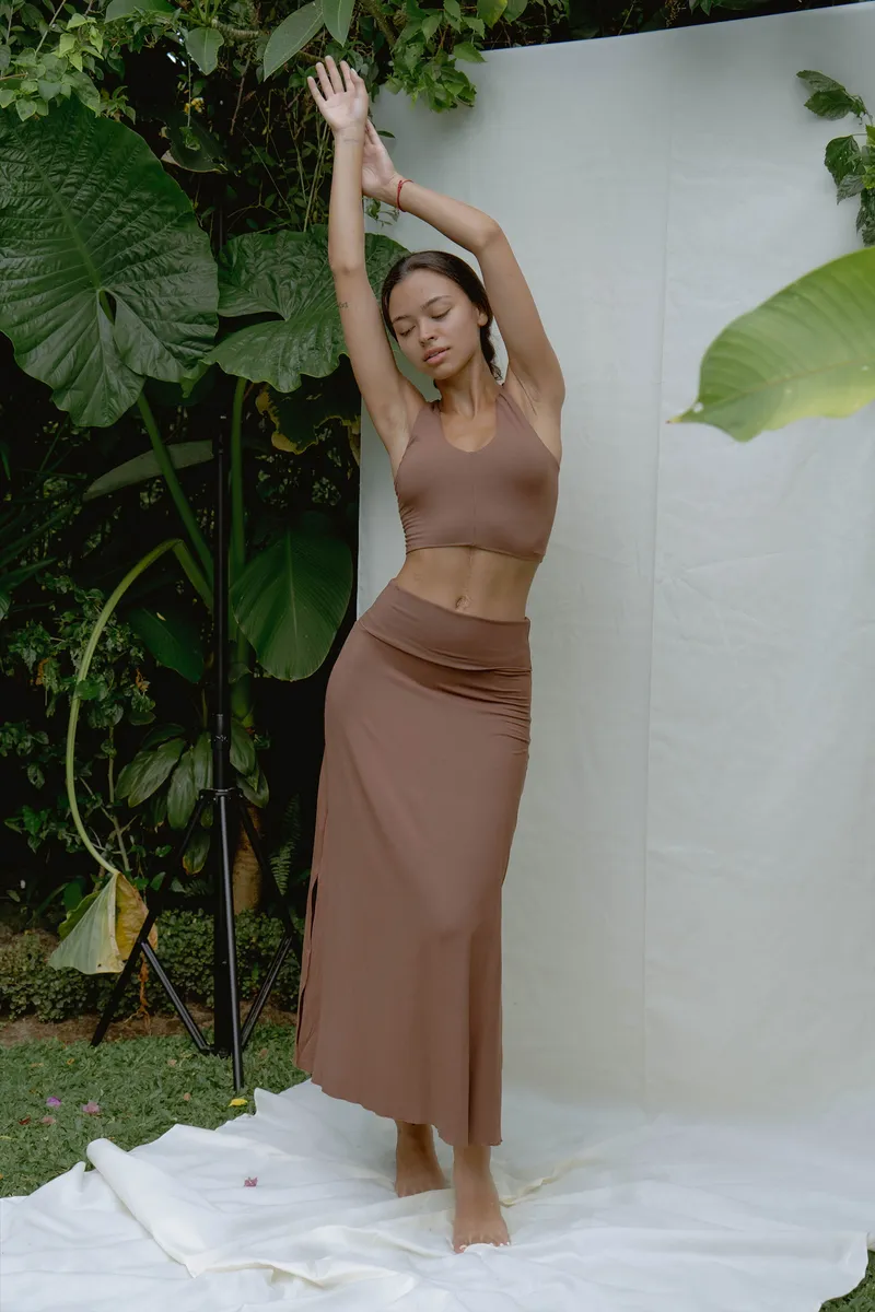 Agni Skirt Chocolate 7
