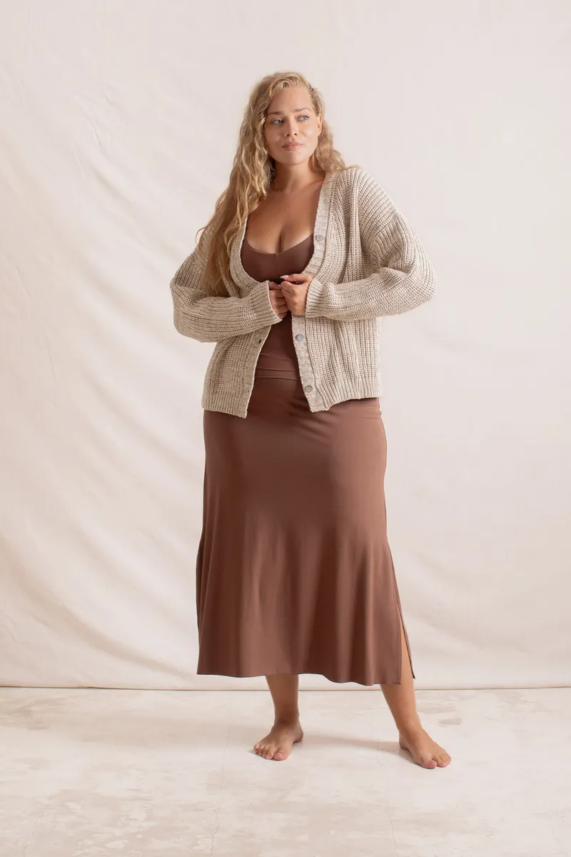 Agni Skirt Chocolate 10