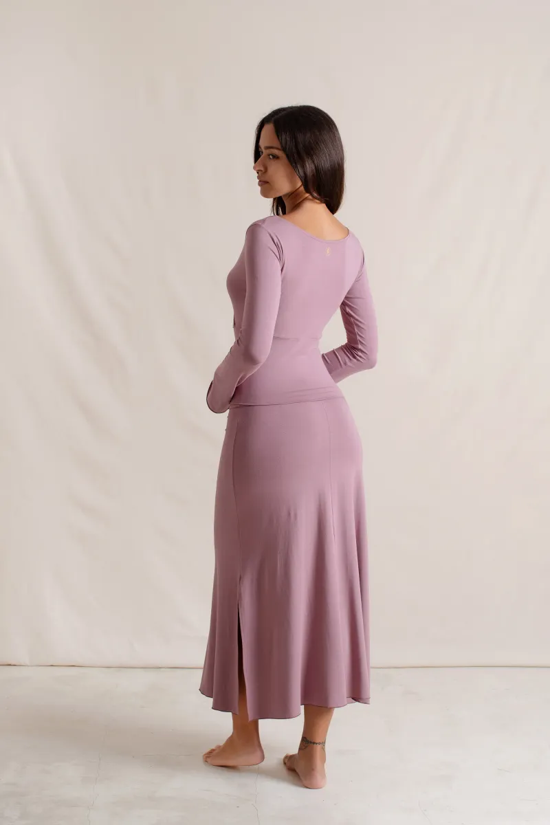 Agni Skirt Mauve 4