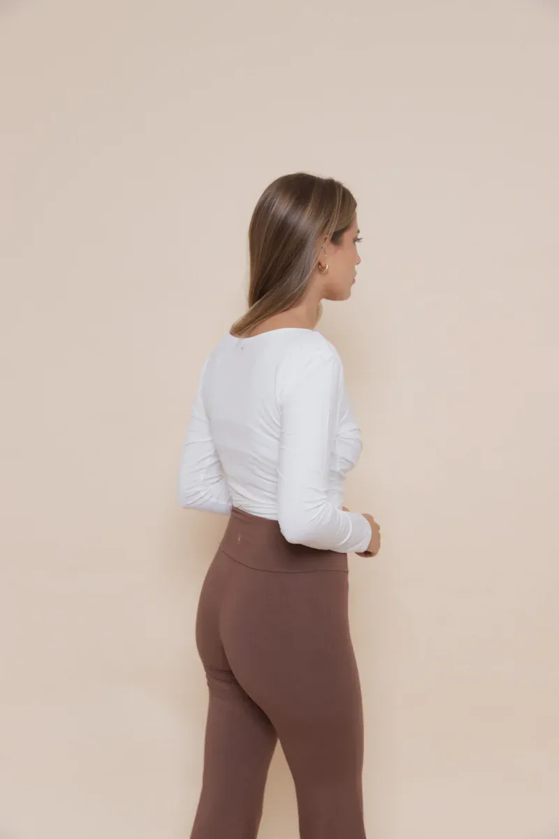 Agni Wrap Top Off White 9