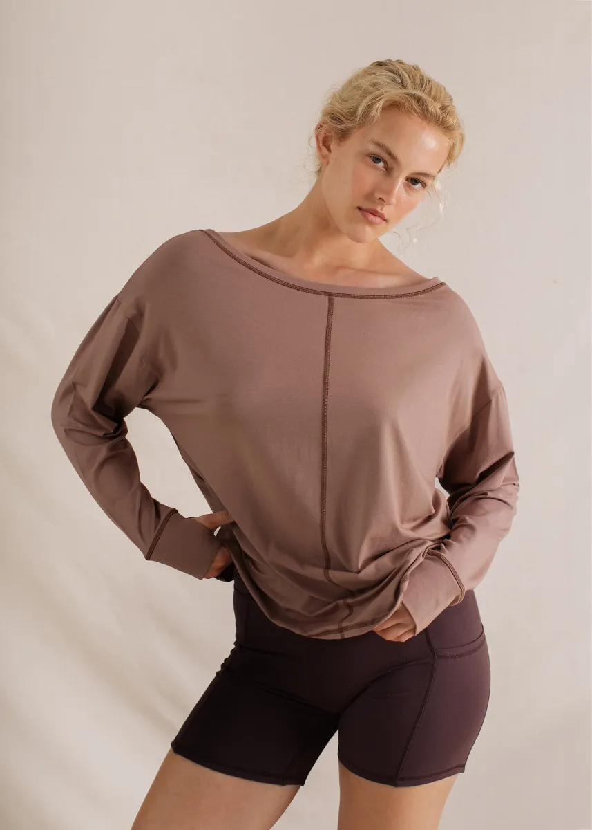 Alora Longsleeve Sandalwood 8