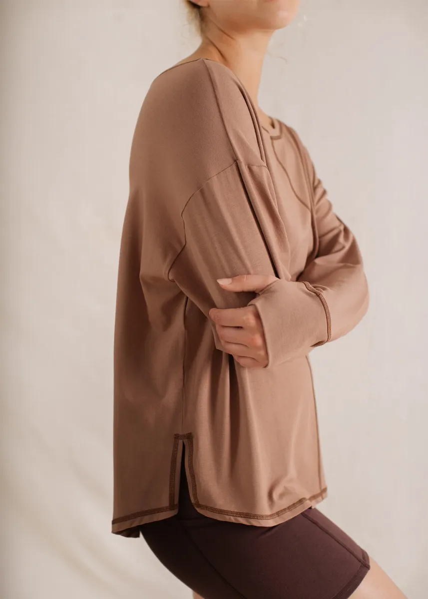 Alora Longsleeve Sandalwood 10