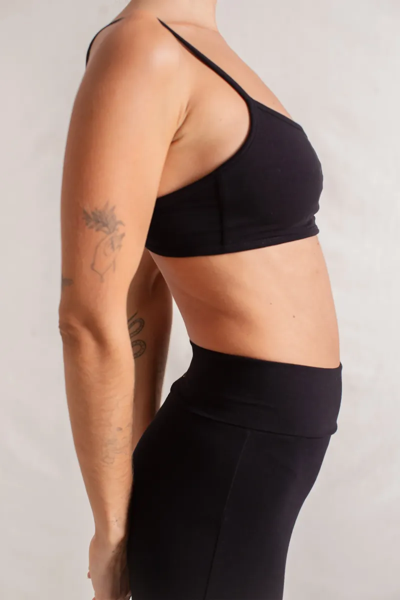 Bella Bamboo Crop Black 5