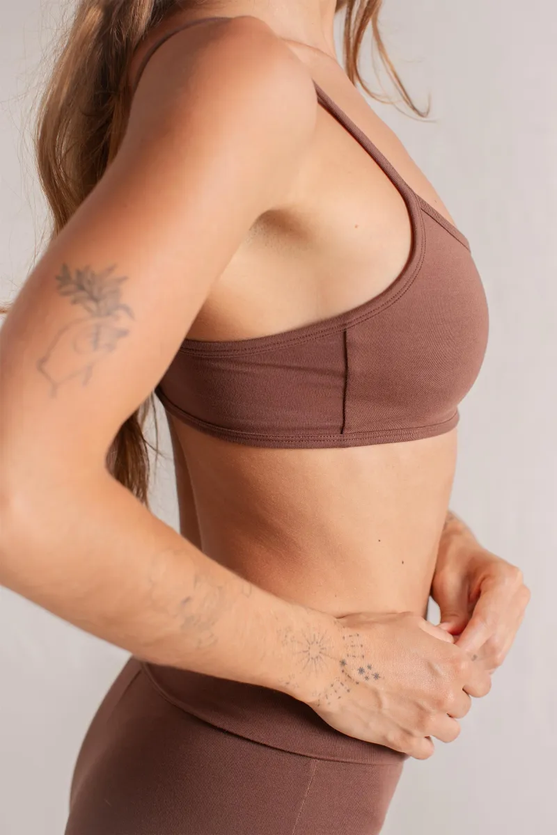 Bella Bamboo Crop Chocolate 6