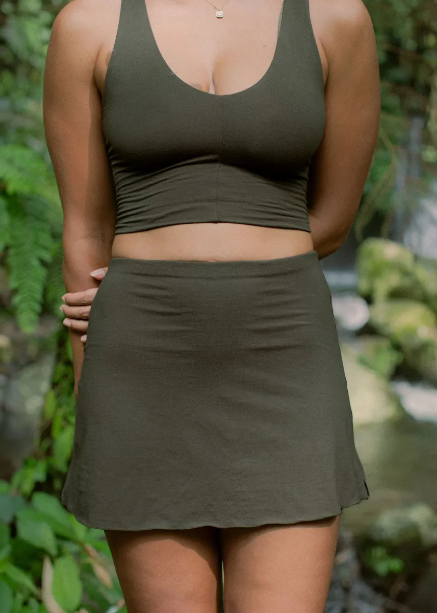 Earth Angel Skort Forest 9