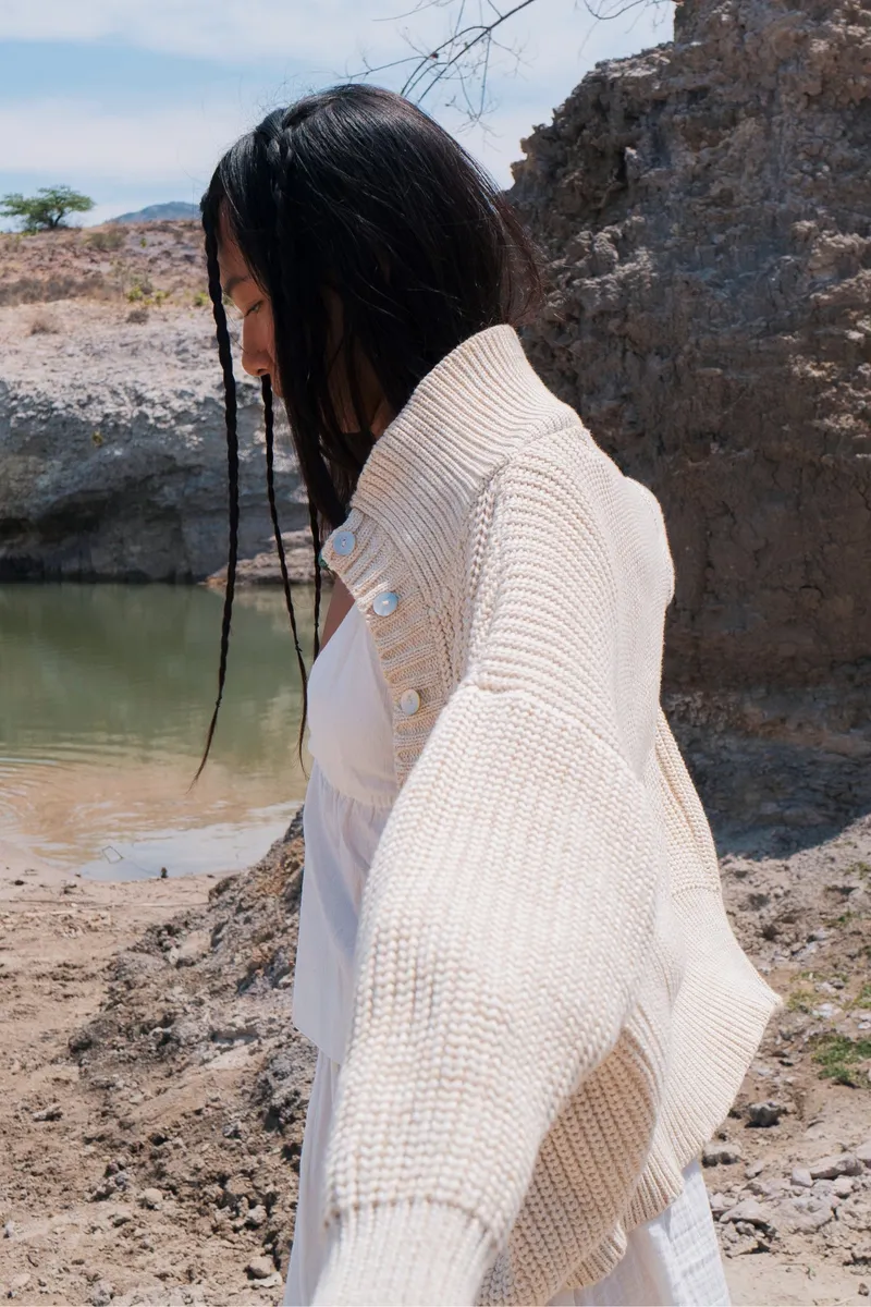 Elemental Cardi Vanilla