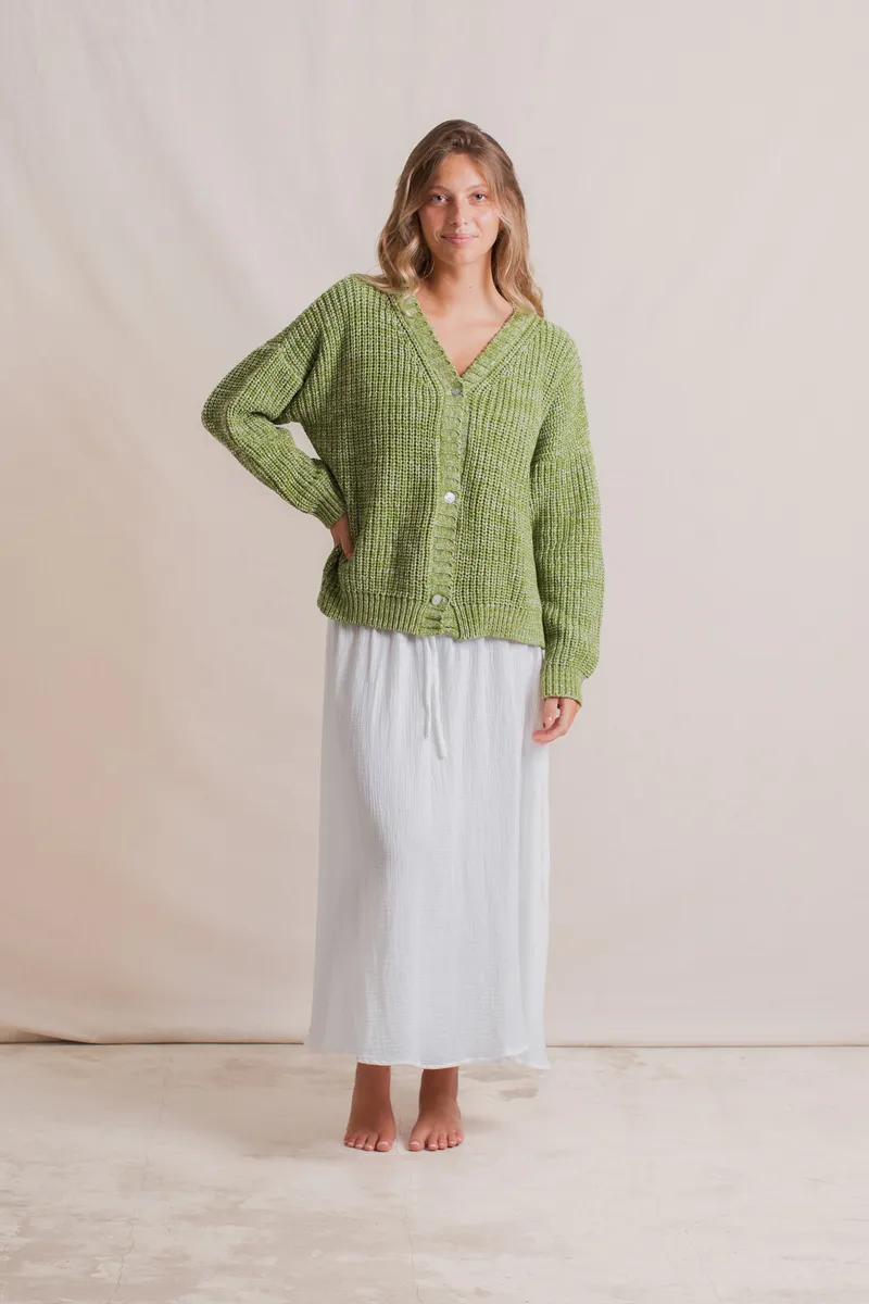 Helga Cardigan Kiwi 12