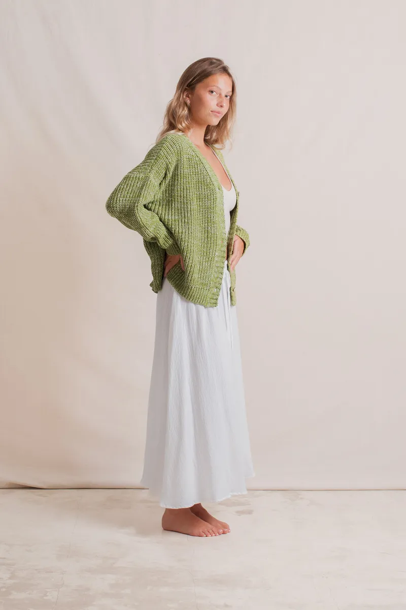 Helga Cardigan Kiwi 13
