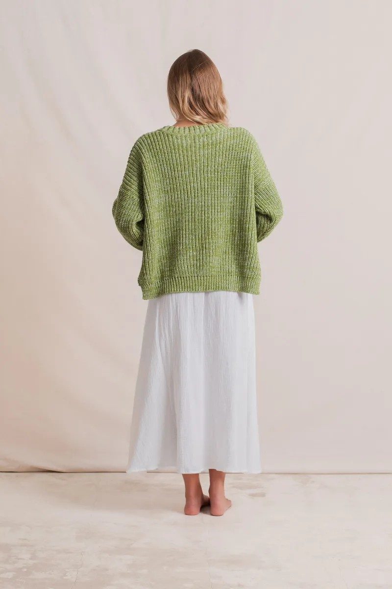 Helga Cardigan Kiwi 14