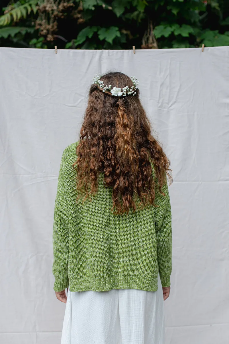 Helga Cardigan Kiwi 3