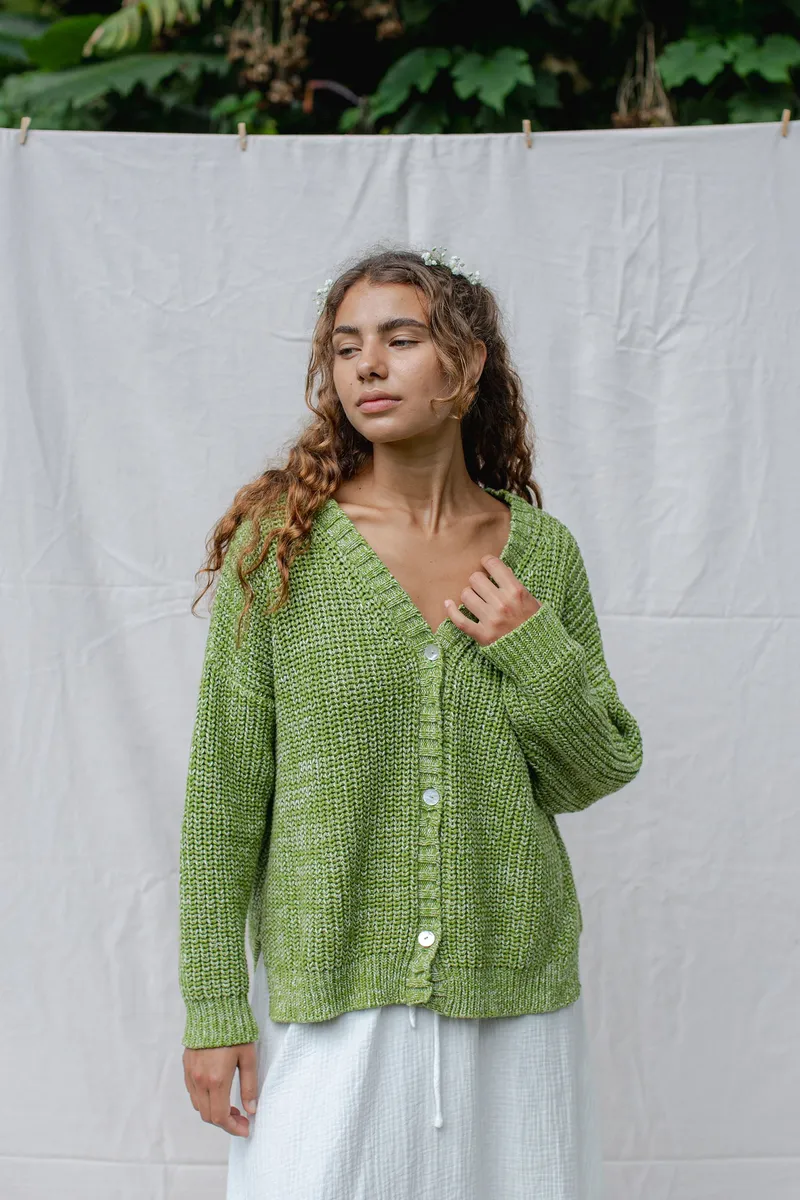 Helga Cardigan Kiwi 6