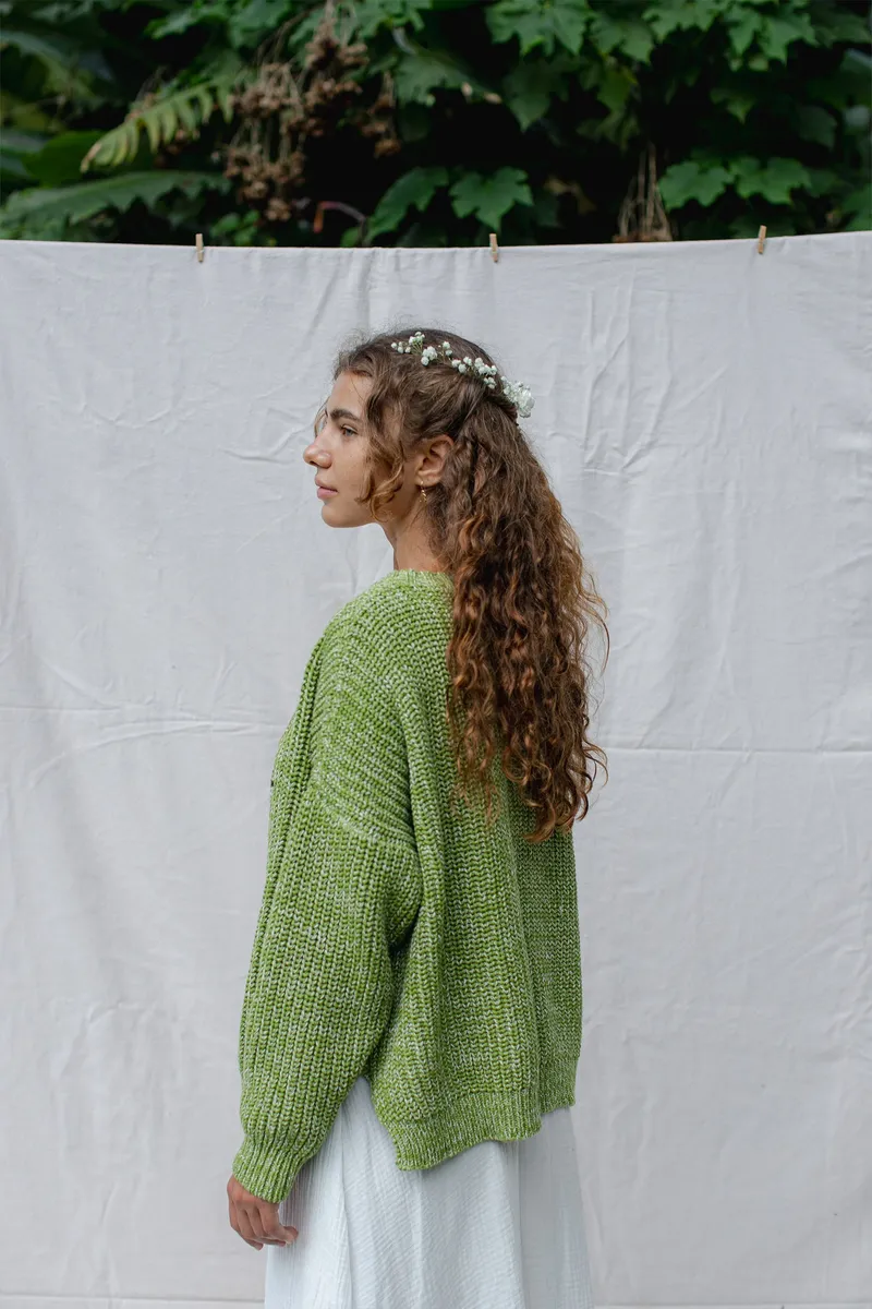 Helga Cardigan Kiwi 7