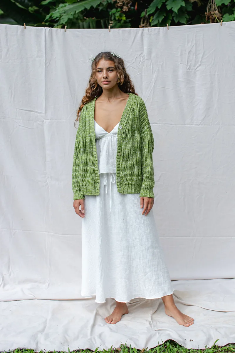 Helga Cardigan Kiwi 8
