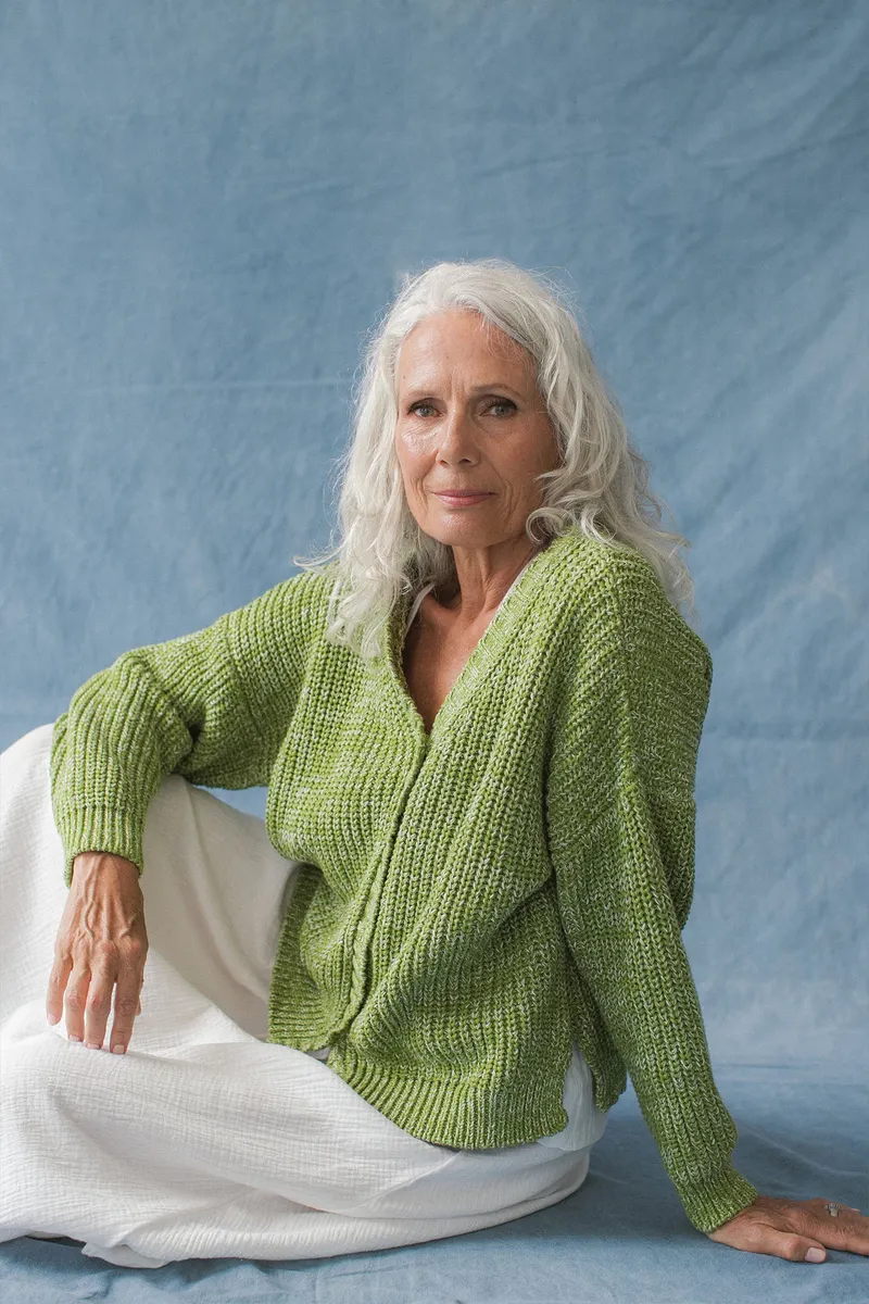 Helga Cardigan Kiwi 9