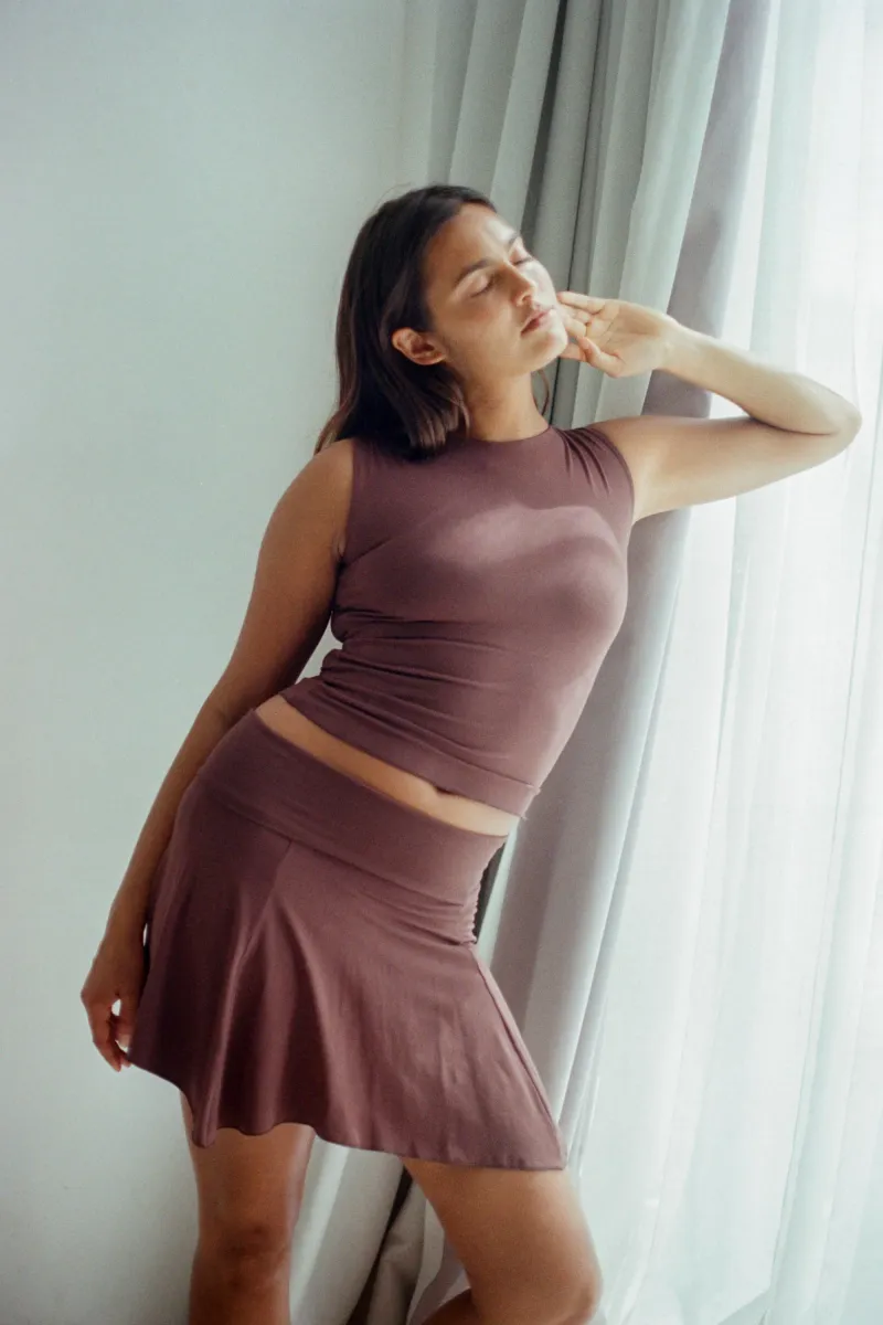 Layla Skort Carob 7