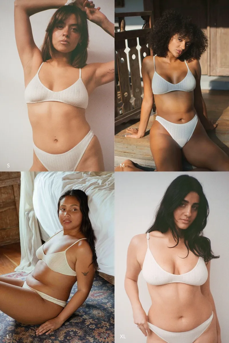 Luana Pointelle Bralette Cloud 12
