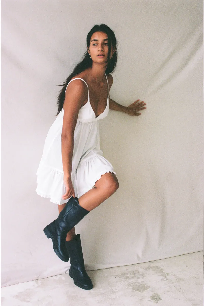 Mökki Dress Off White 13