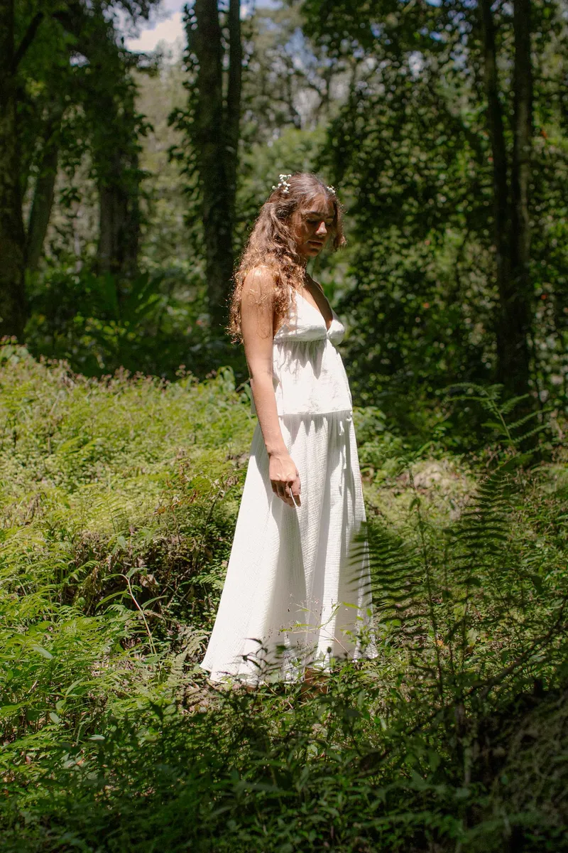 Mökki Halter Top Off White 11