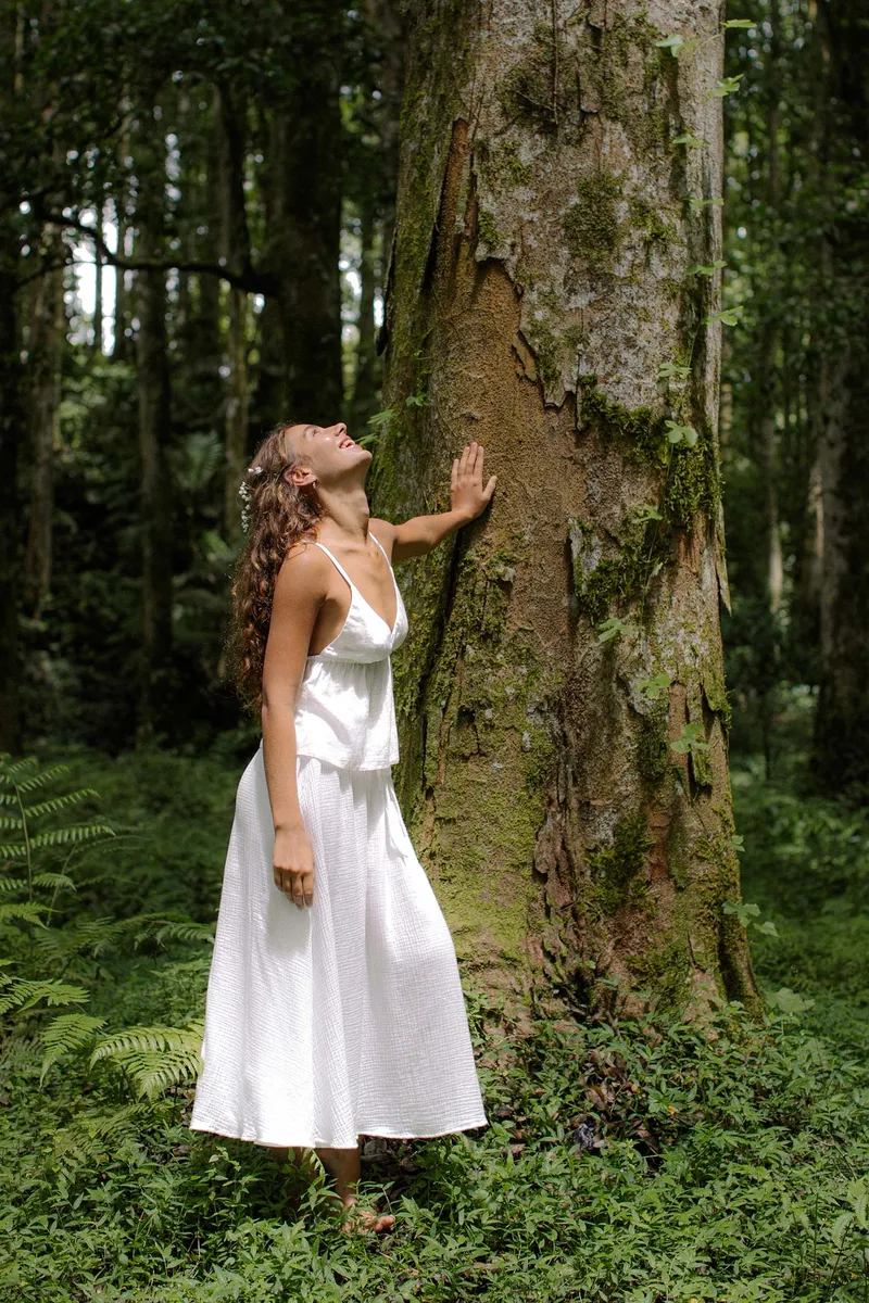 Mökki Halter Top Off White 12