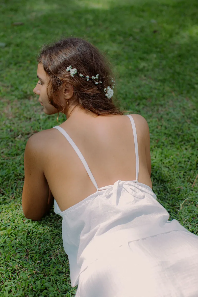 Mökki Halter Top Off White 6