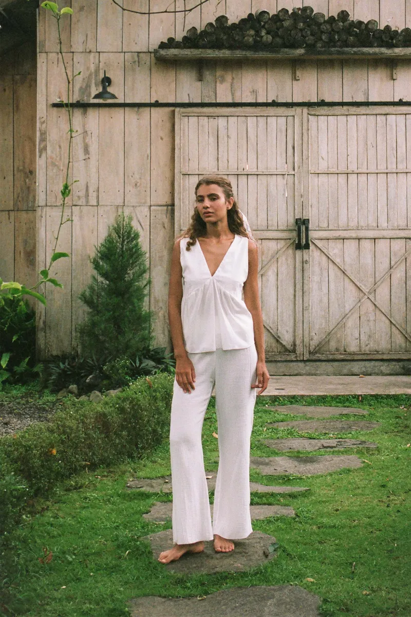 Mökki Pants Off White 12