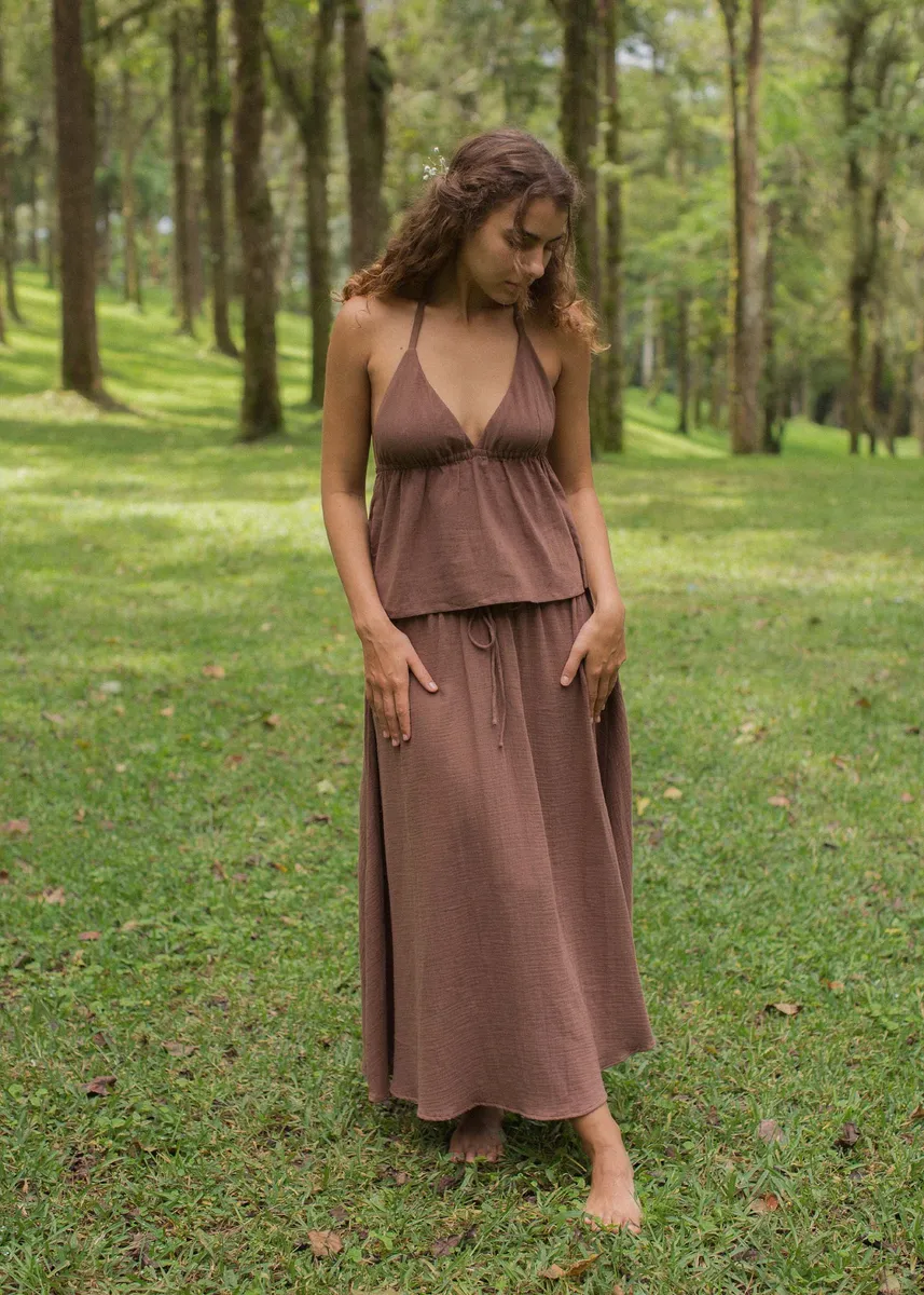 Mökki Skirt Walnut 2