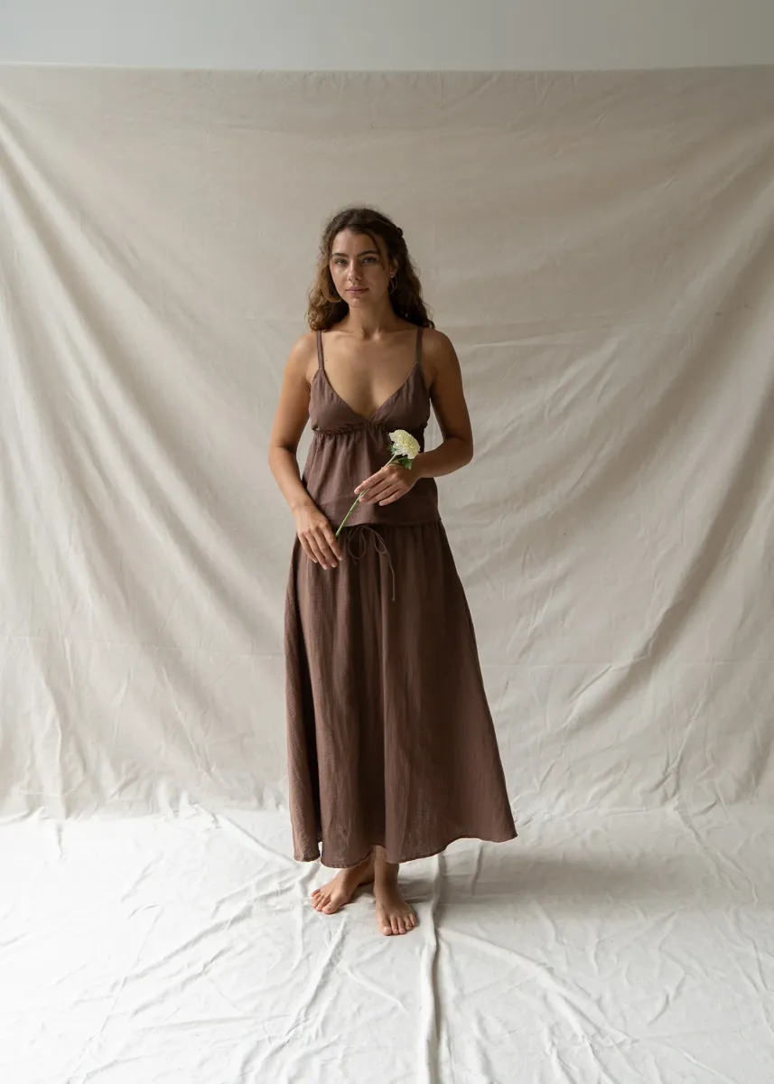 Mökki Skirt Walnut 3