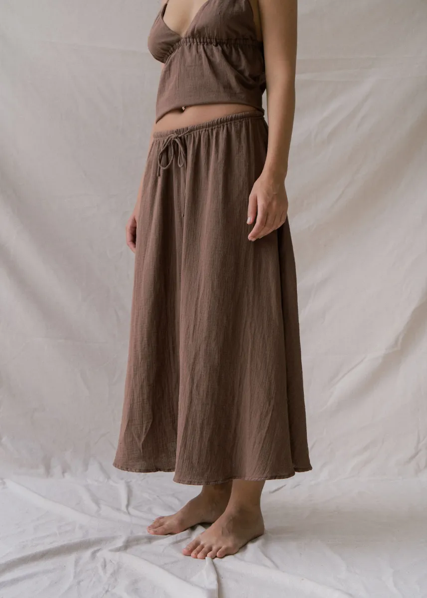 Mökki Skirt Walnut 4