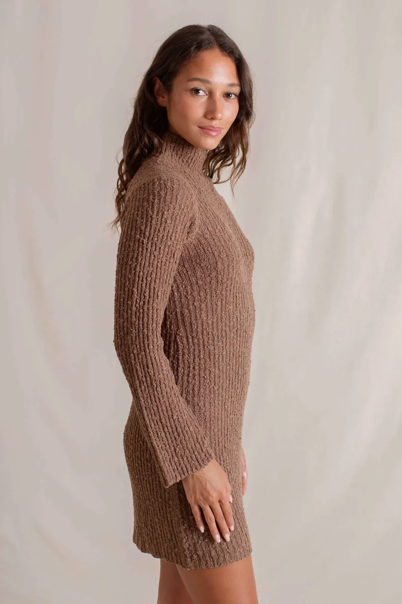 Olivia Dress Pecan 4