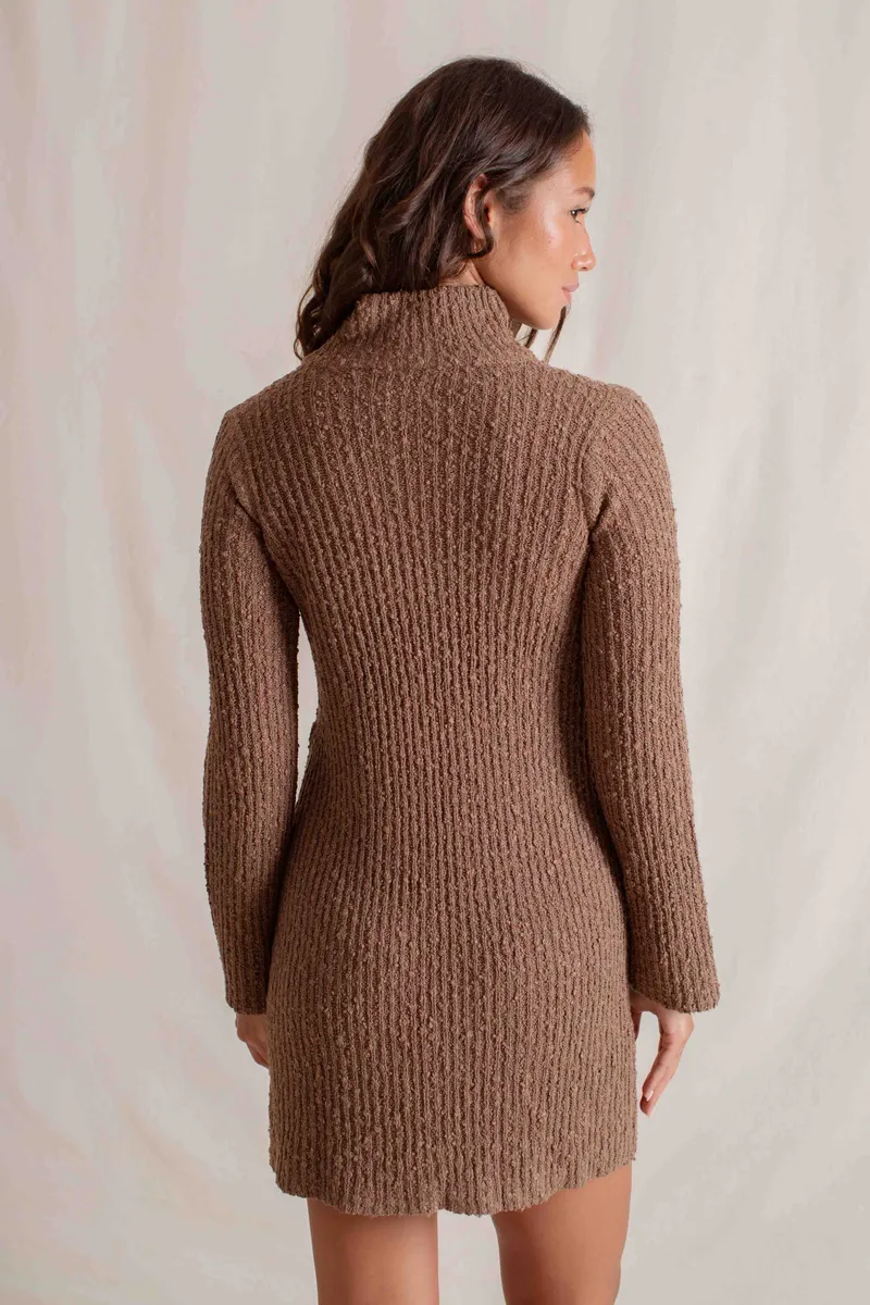 Olivia Dress Pecan 5