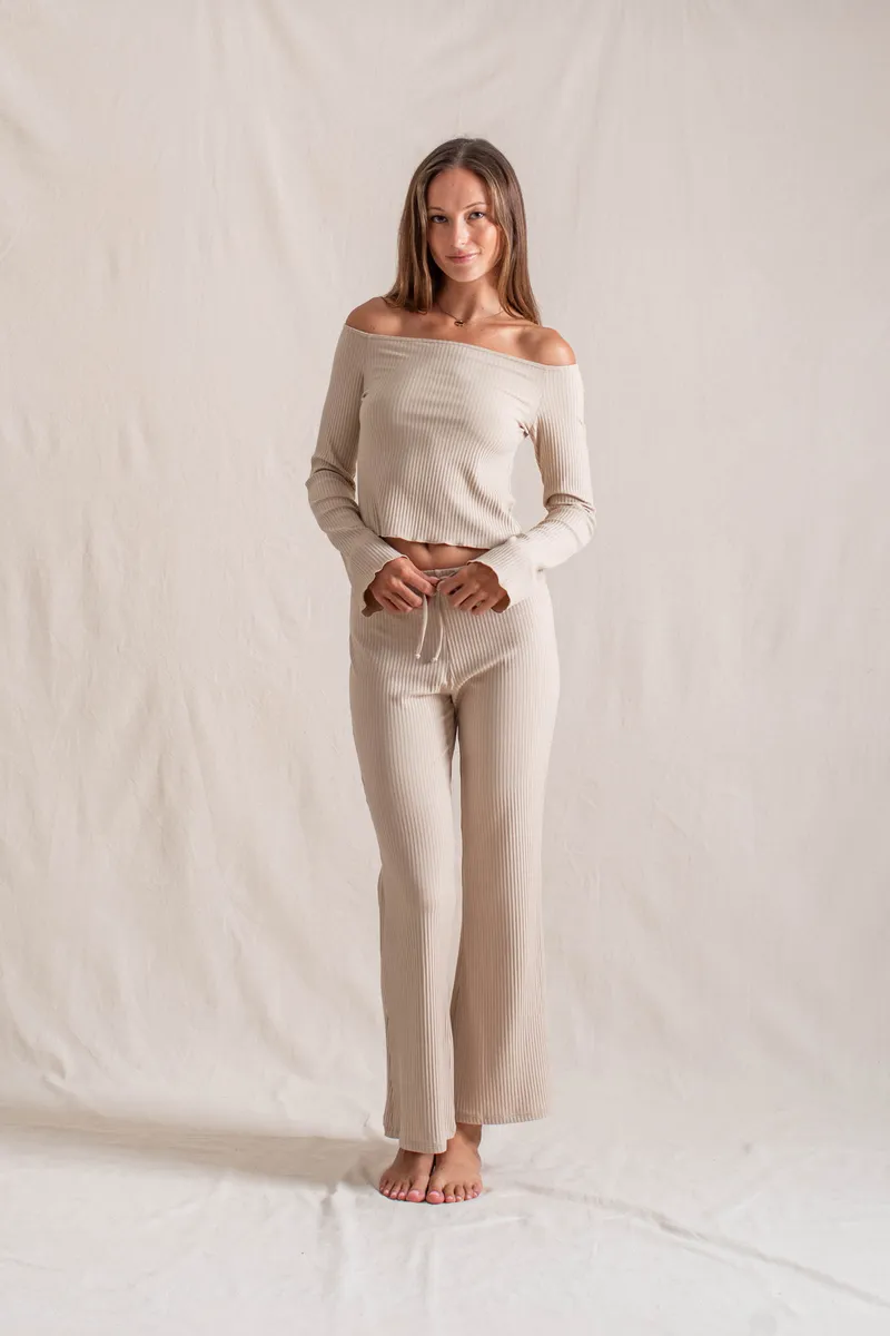 Serena Longsleeve Sandstone 7