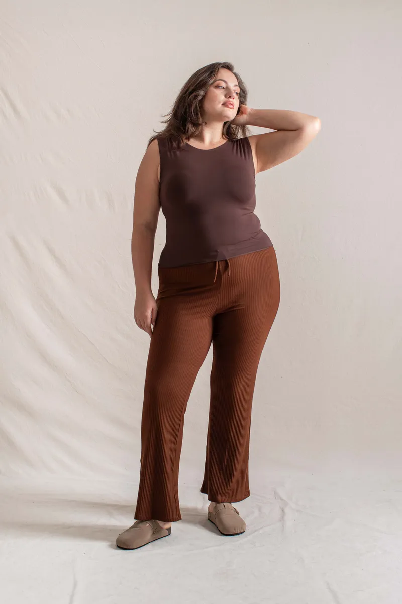 Serena Pant Nutmeg 3