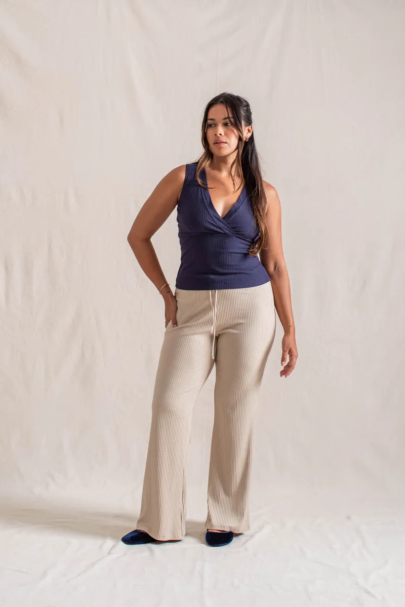 Serena Pant Sandstone 7