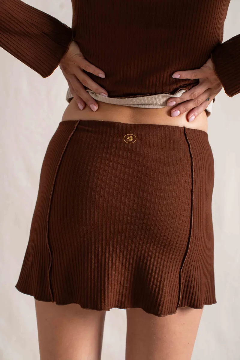 Serena Skort Nutmeg 4