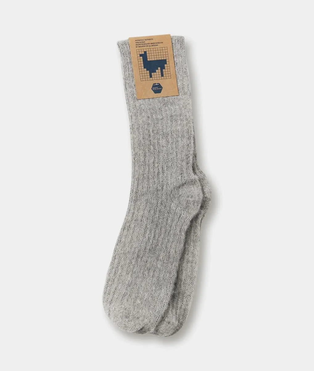 Alpaca Cabin Sock 2