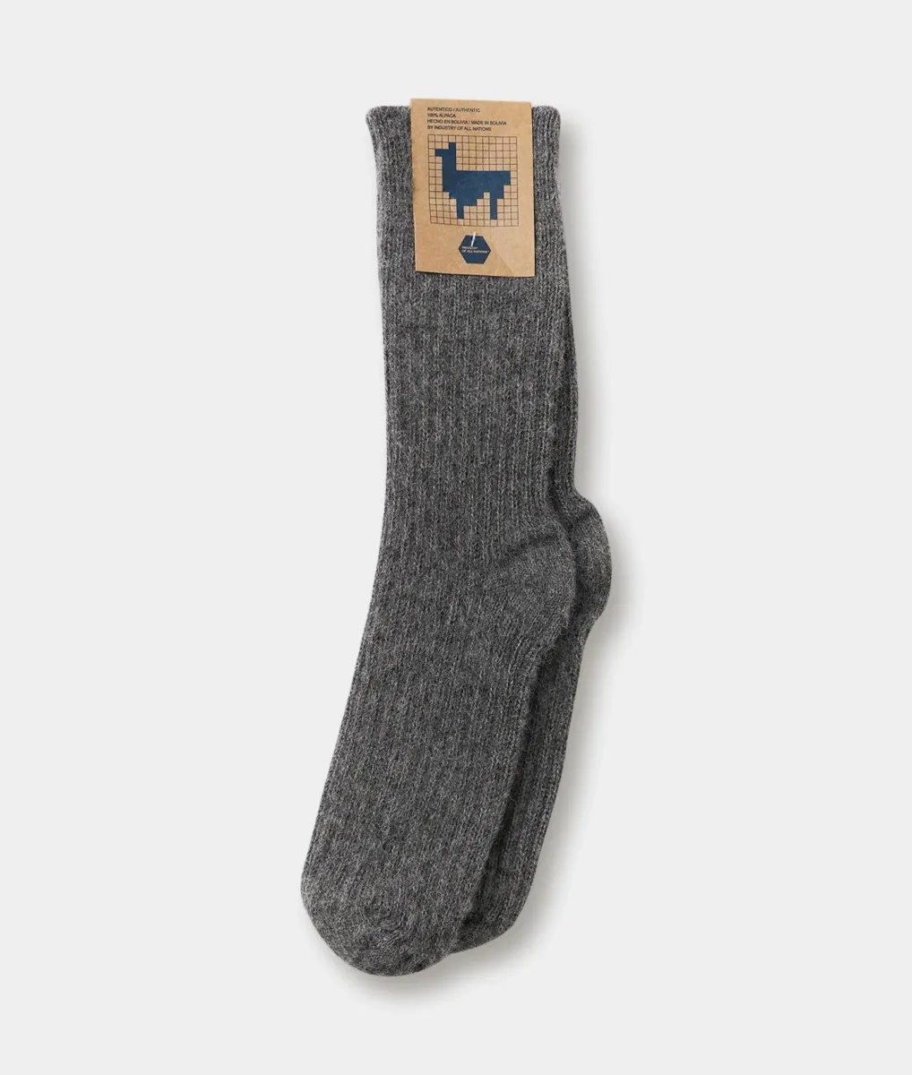 Alpaca Cabin Sock 3
