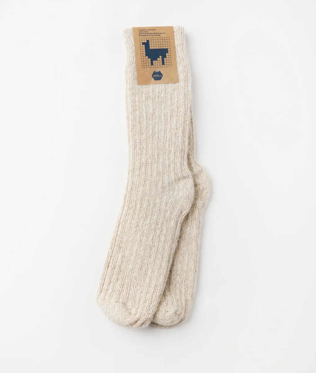 Alpaca Cabin Sock 5