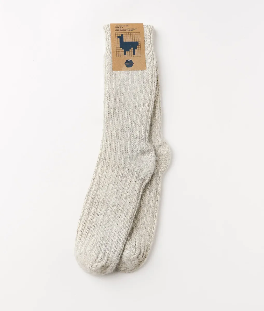 Alpaca Cabin Sock 6