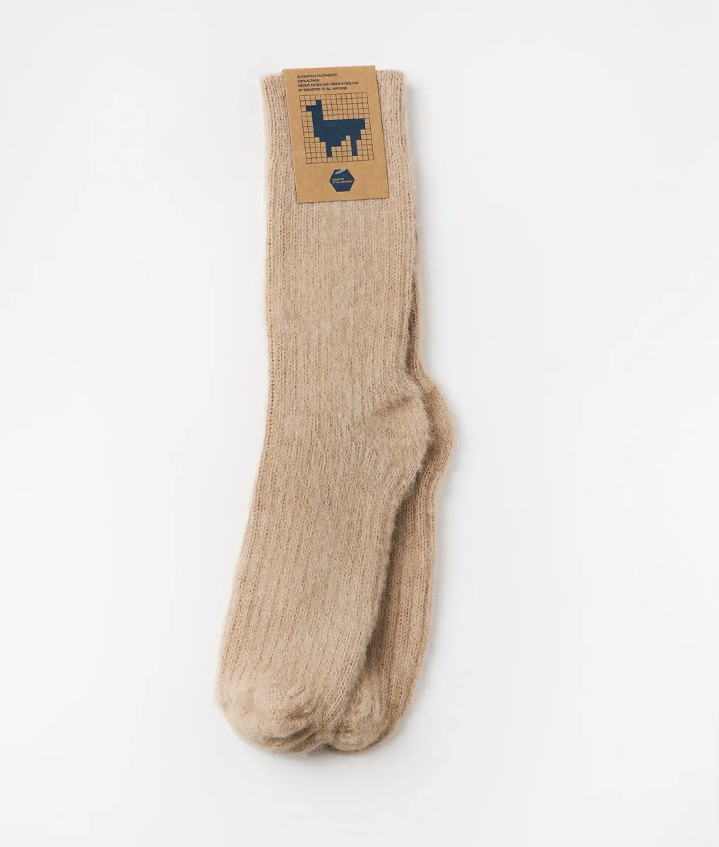 Alpaca Cabin Sock 7