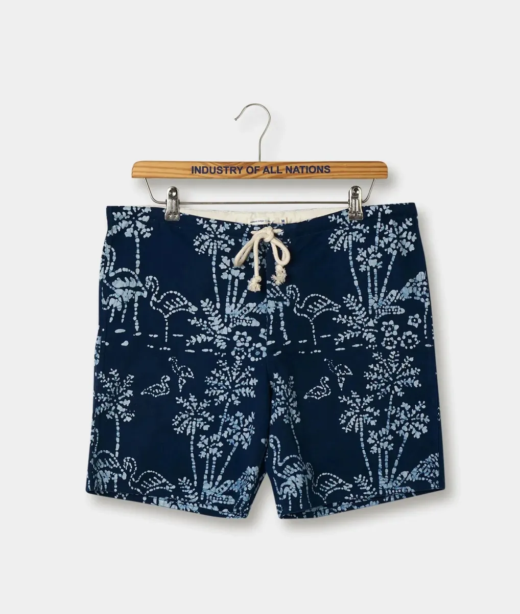 Clean Boardshorts - Batik Flamingos 2