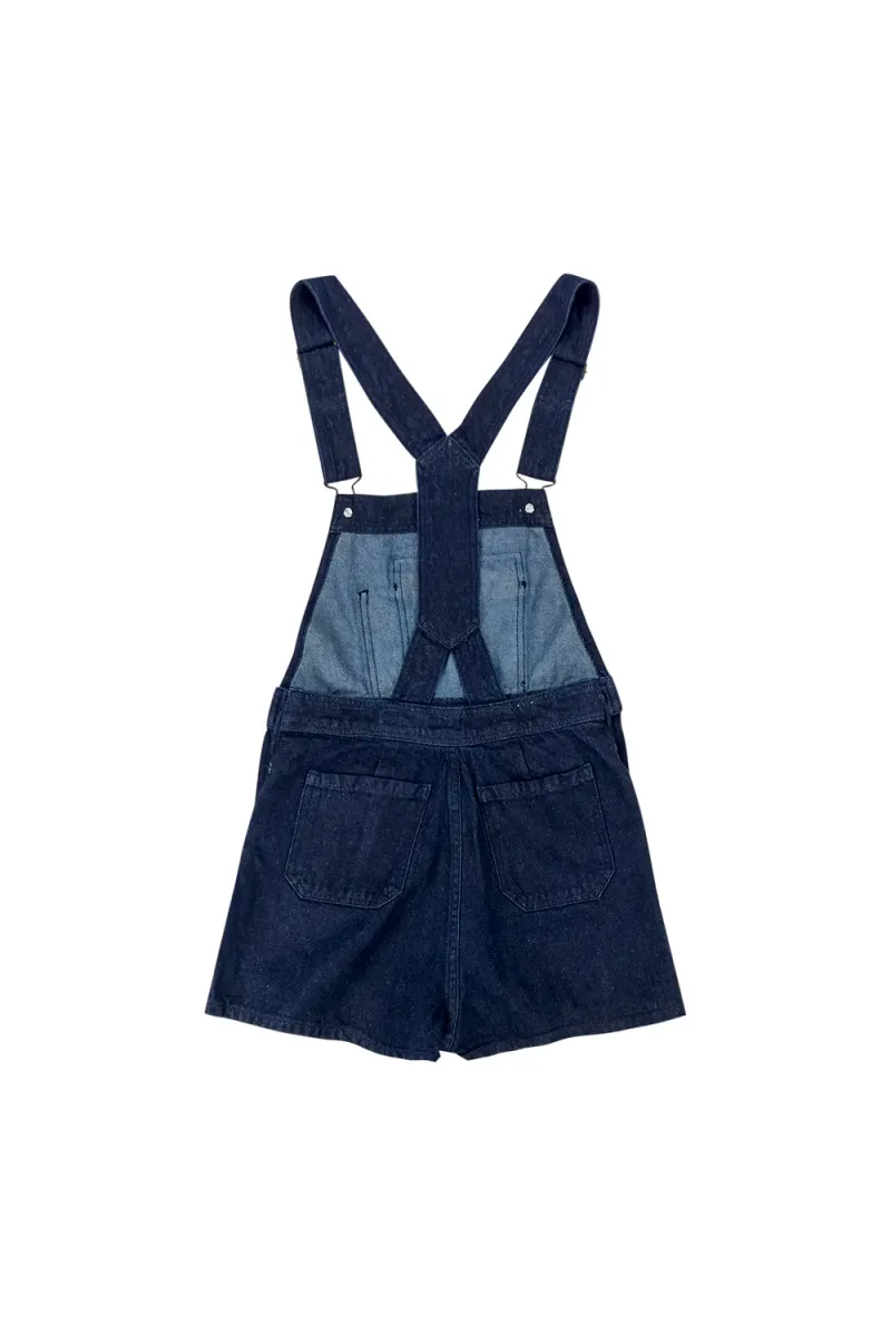 Alma Overall Denim Shorts 10