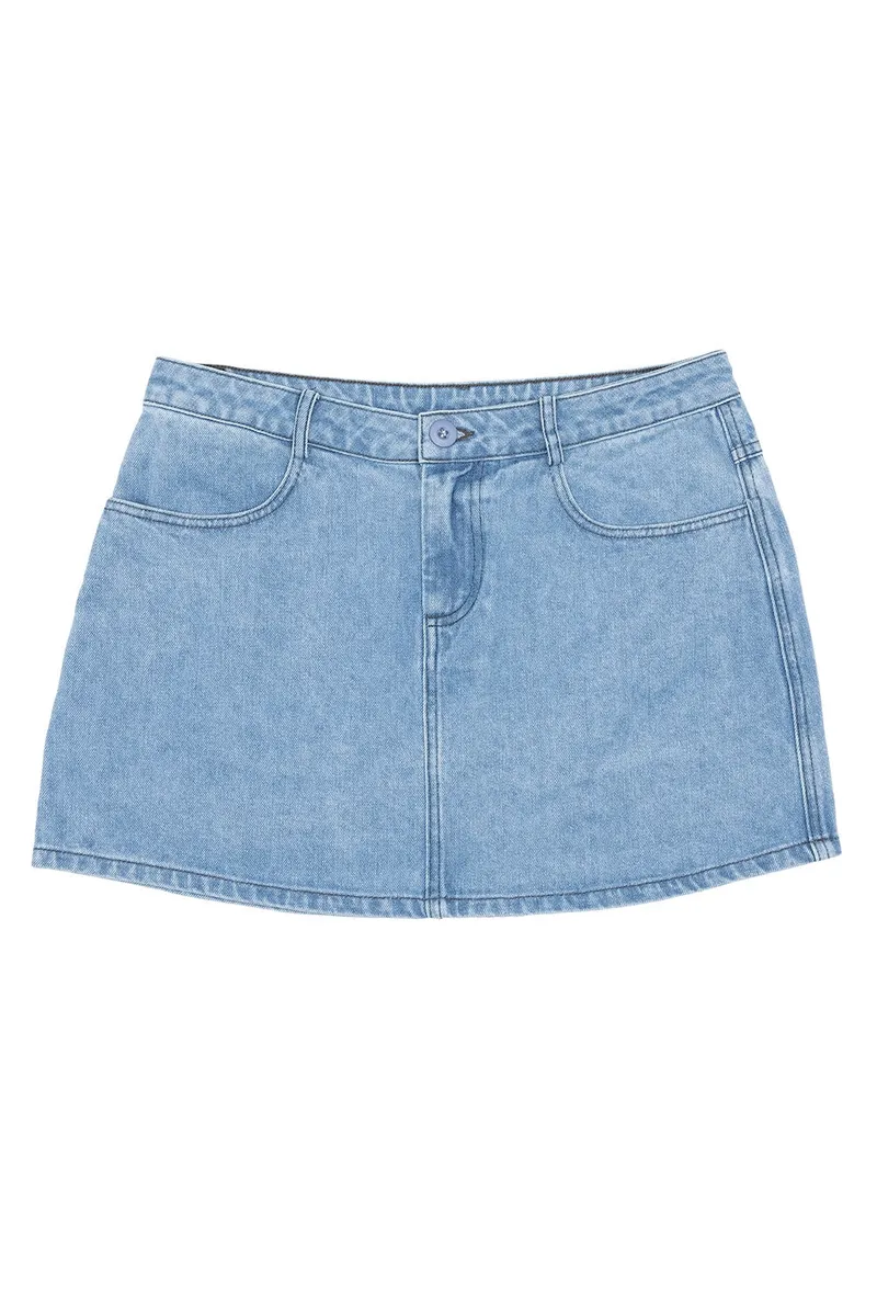 Atlas Denim Mini Skirt 5
