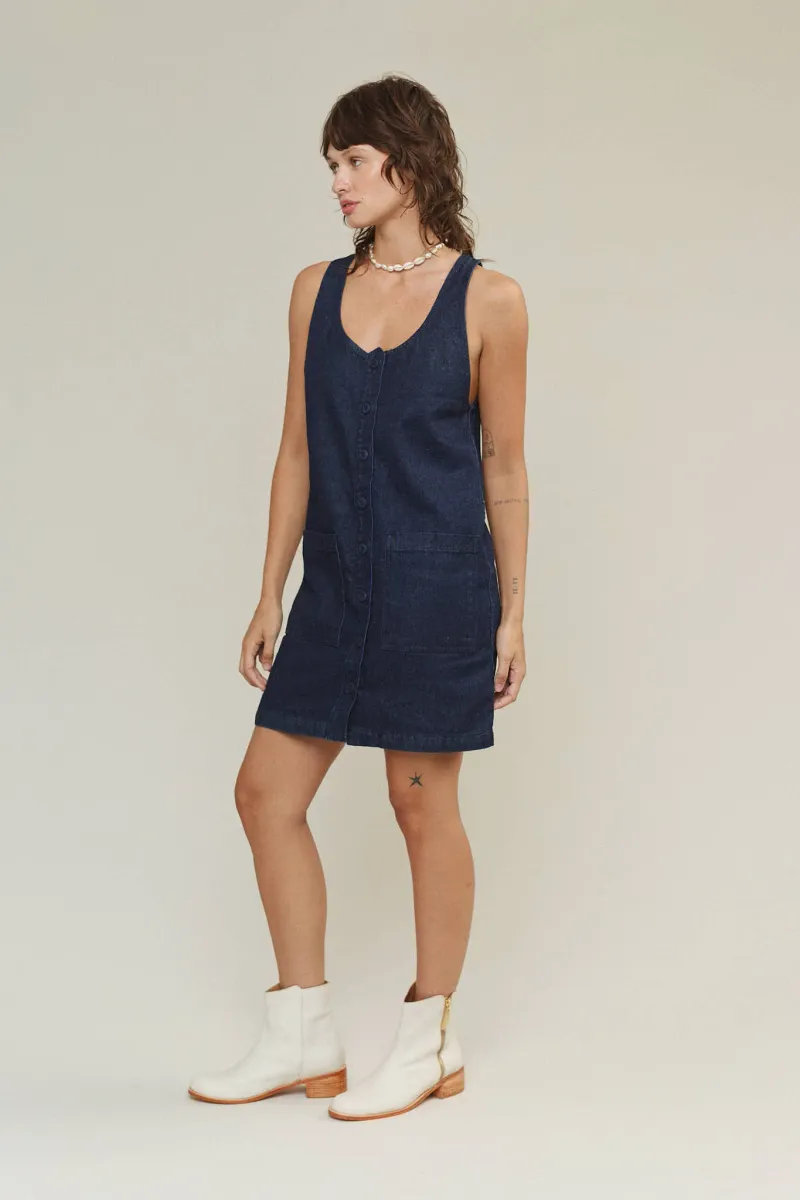 Denim Jumper Dress 6