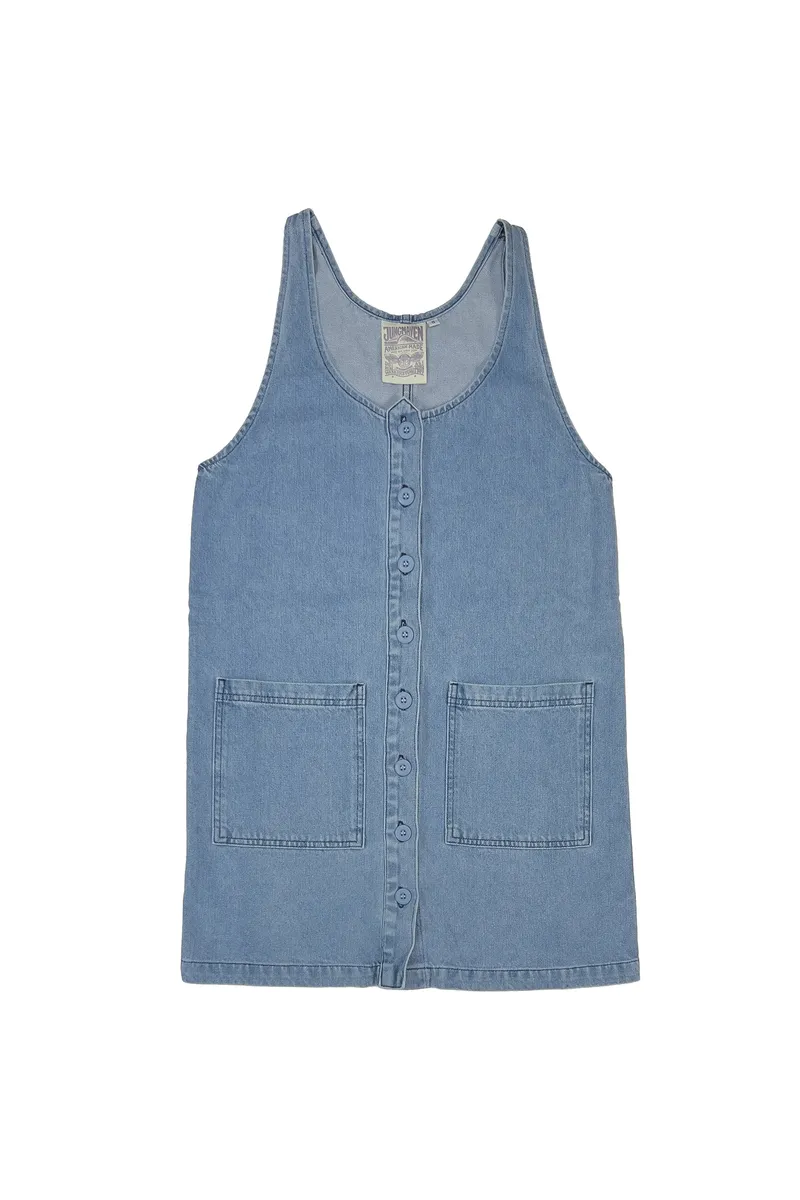 Denim Jumper Dress 7