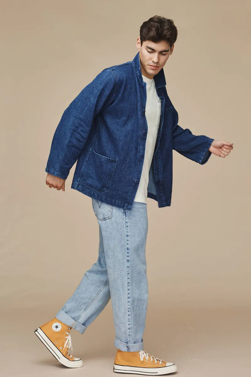 Denim Olympic Jacket 5