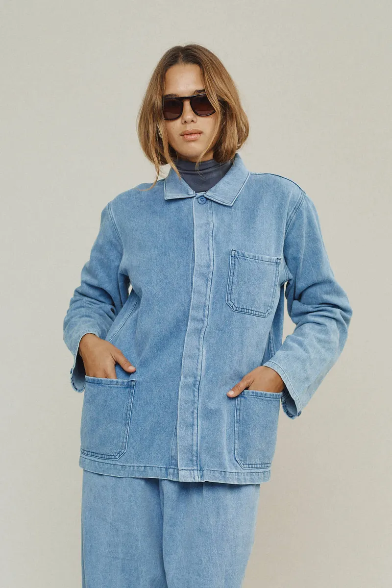 Denim Olympic Jacket 8