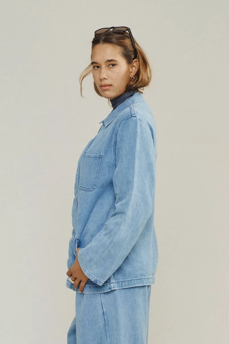 Denim Olympic Jacket 9