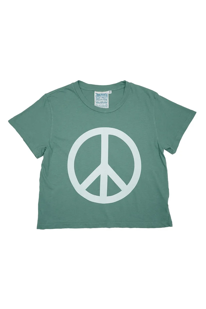 Peace Cropped Ojai Tee 3
